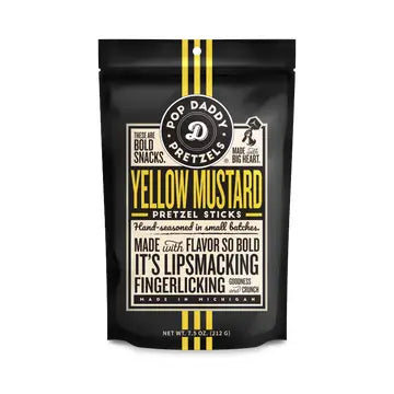 Yellow Mustard Pretzels