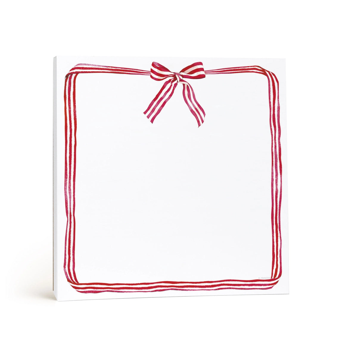 Red Ribbon Notepad