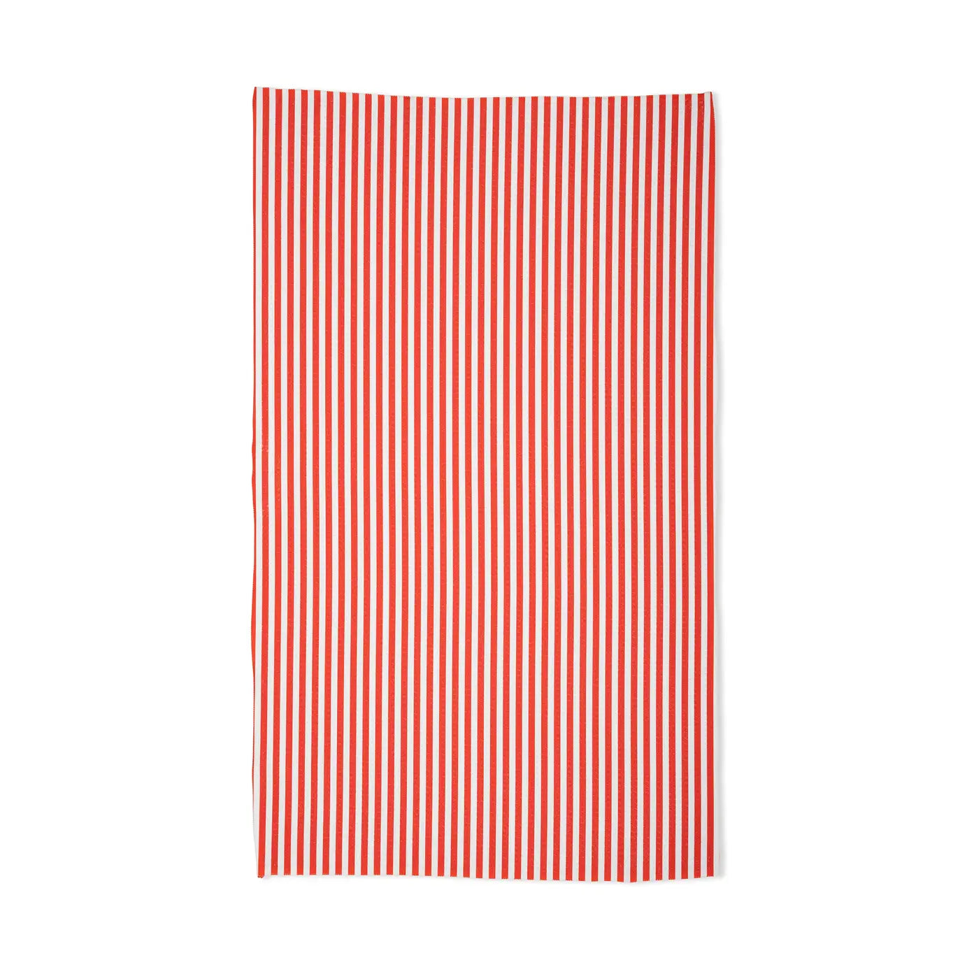 Red Stripe Tea Towel