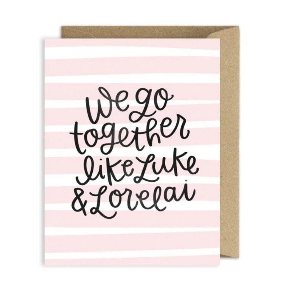 Luke and Lorelai Card
