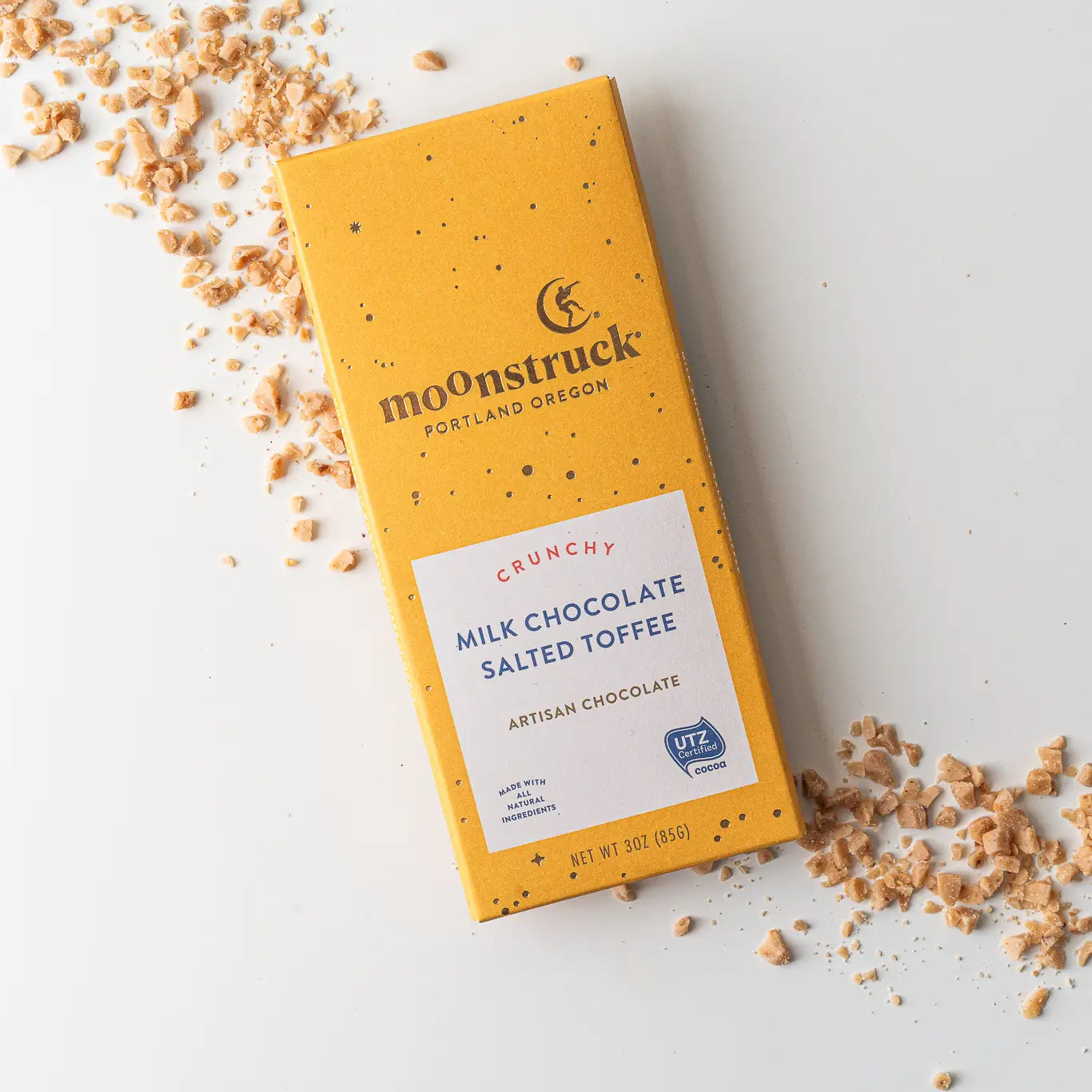 Crunchy Milk Salted Toffee Bar