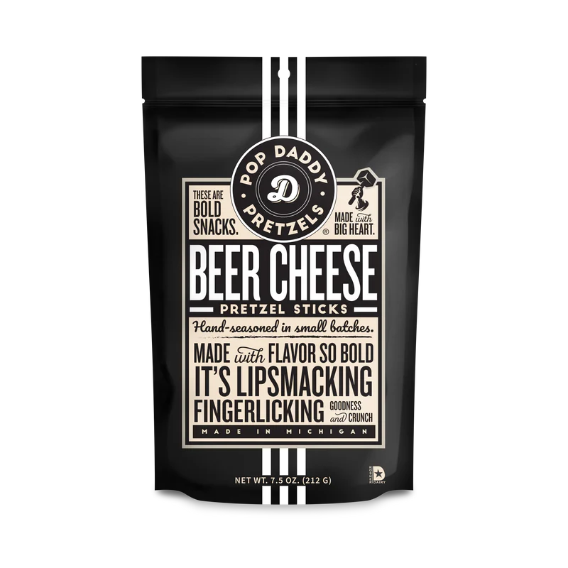 Beer Cheese Pretzel Sticks