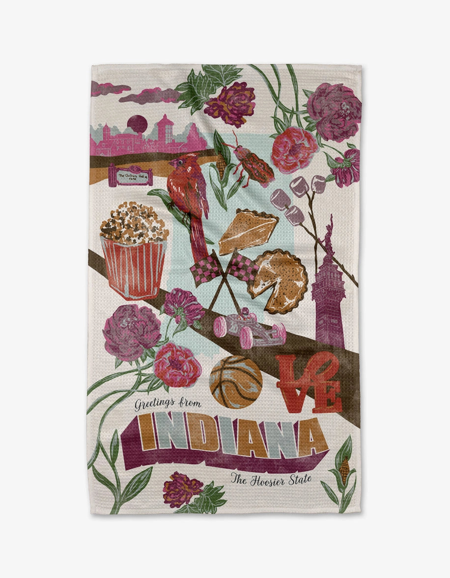 Hoosier Tea Towel