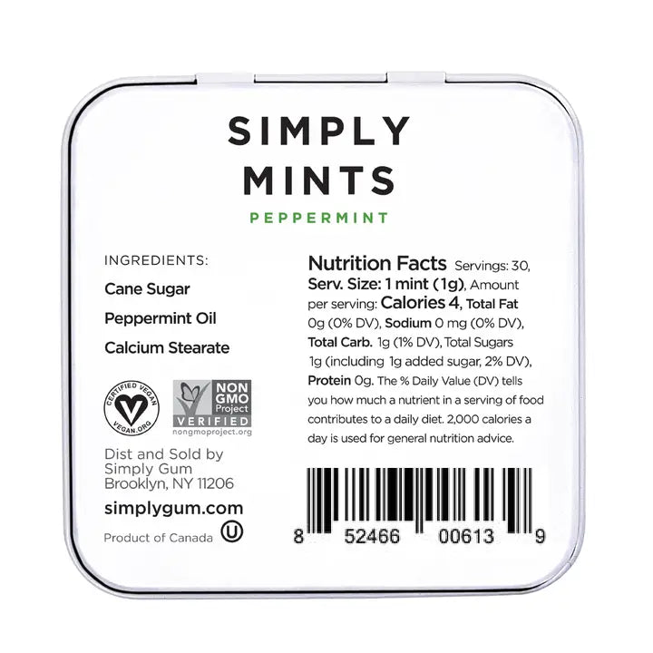 Simply Peppermint Mints