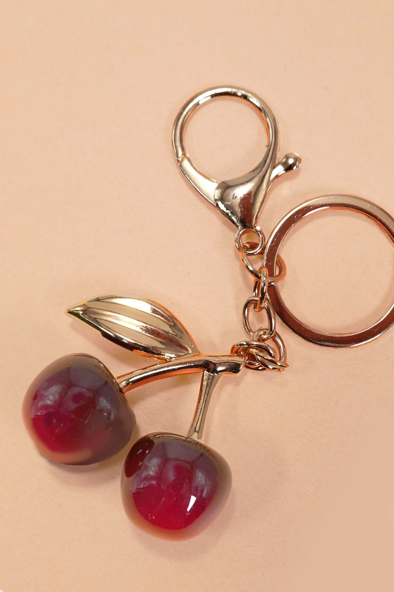 Cherry Keychain/Bag Charm