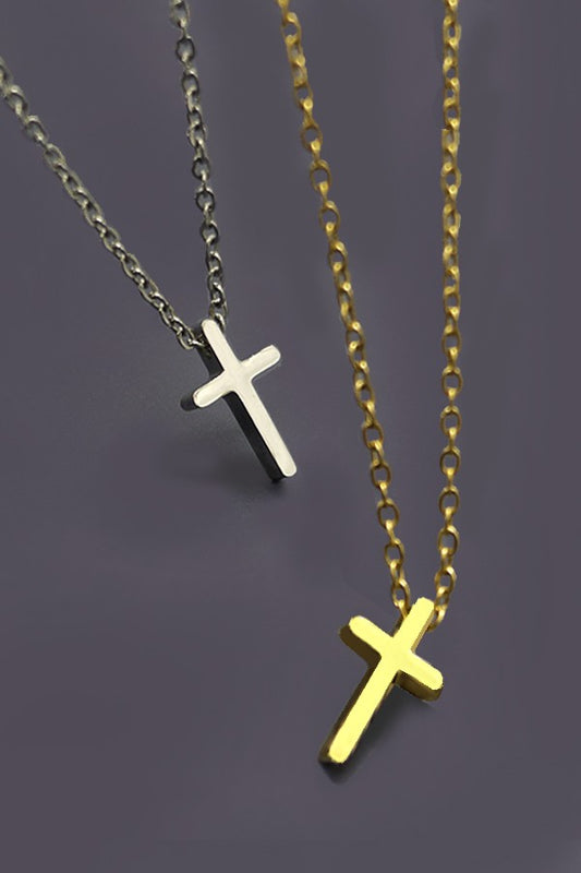 Gold Cross Necklace