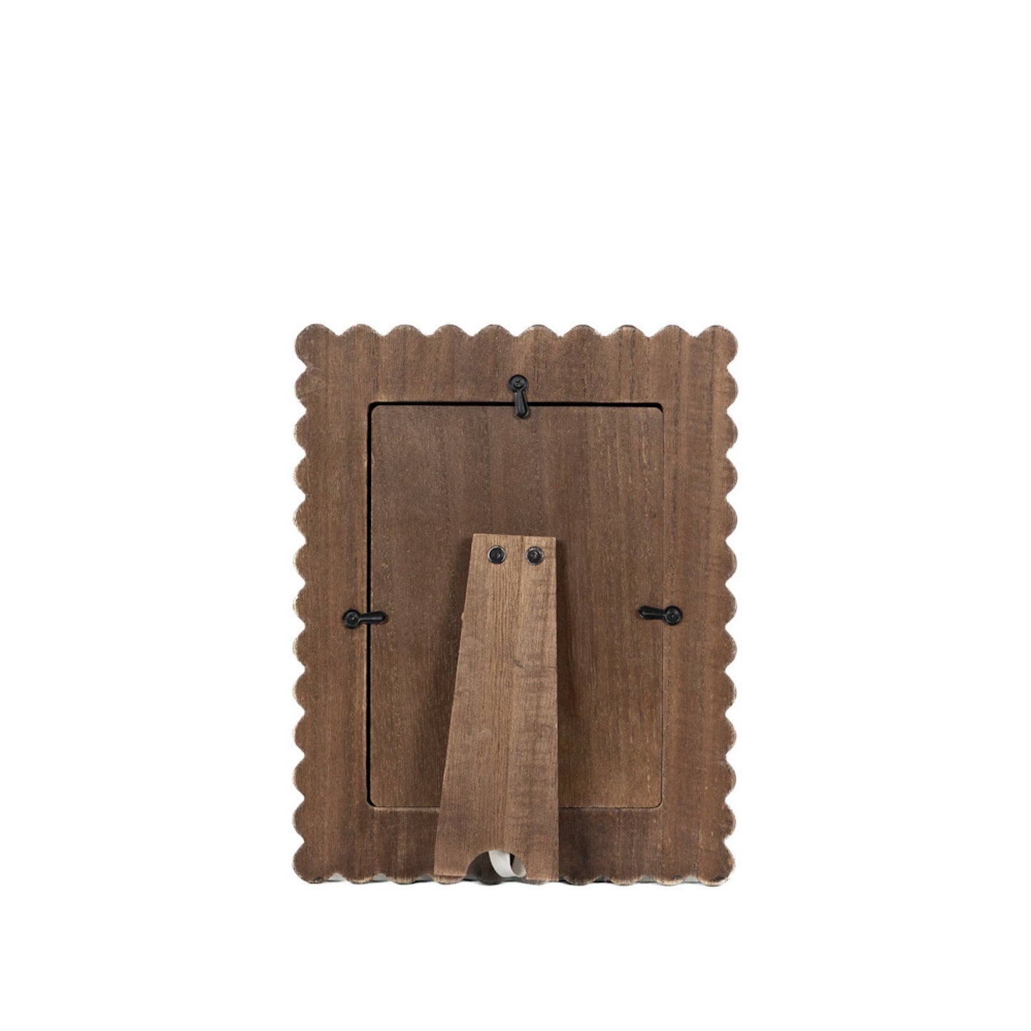 Espresso Wood Scallop Frame 5x7