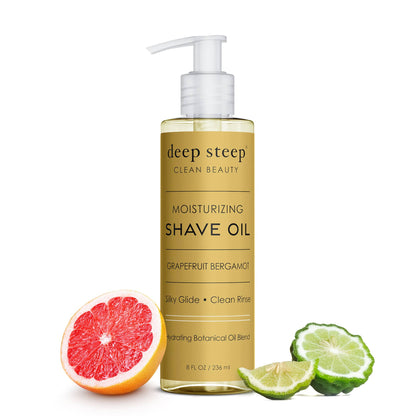 Grapefruit Bergamot Moisturizing Shave Oil 8oz