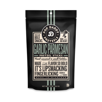 Garlic Parmesan Seasoned Pretzels