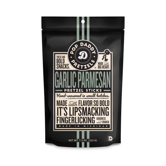Garlic Parmesan Seasoned Pretzels