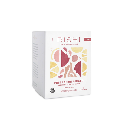 Organic Pink Lemon Ginger Tea