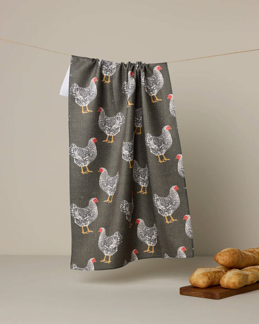 Hen House Tea Towel