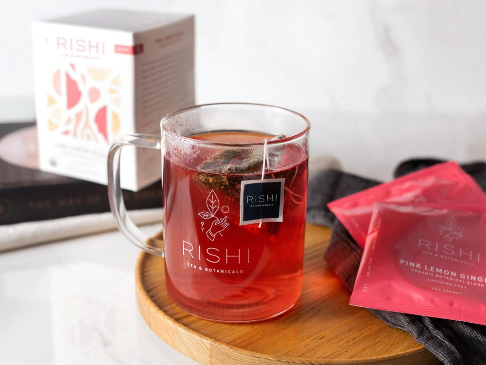 Organic Pink Lemon Ginger Tea