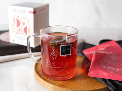 Organic Pink Lemon Ginger Tea