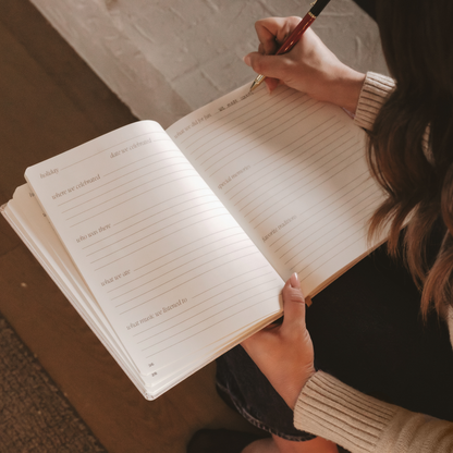 Holiday Memory Journal