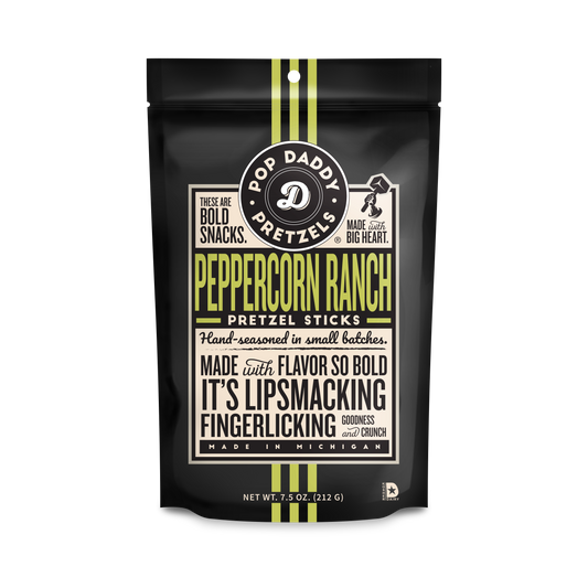 Peppercorn Ranch Seasoned Pretzels