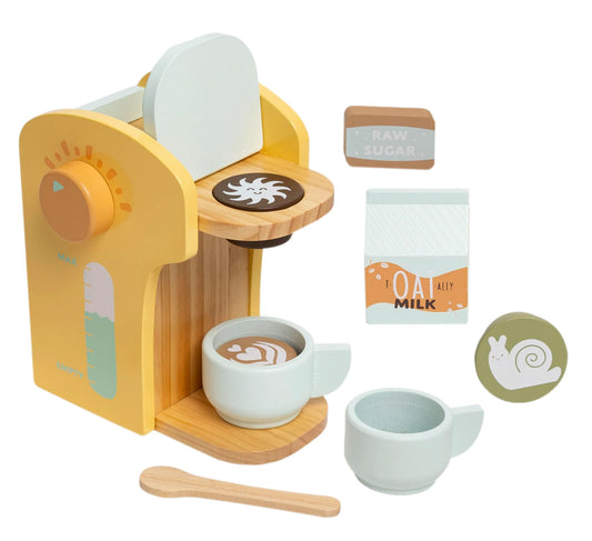 Barista-in-Training Wooden Coffee Set