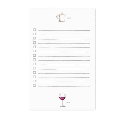 Start and Finish Notepad