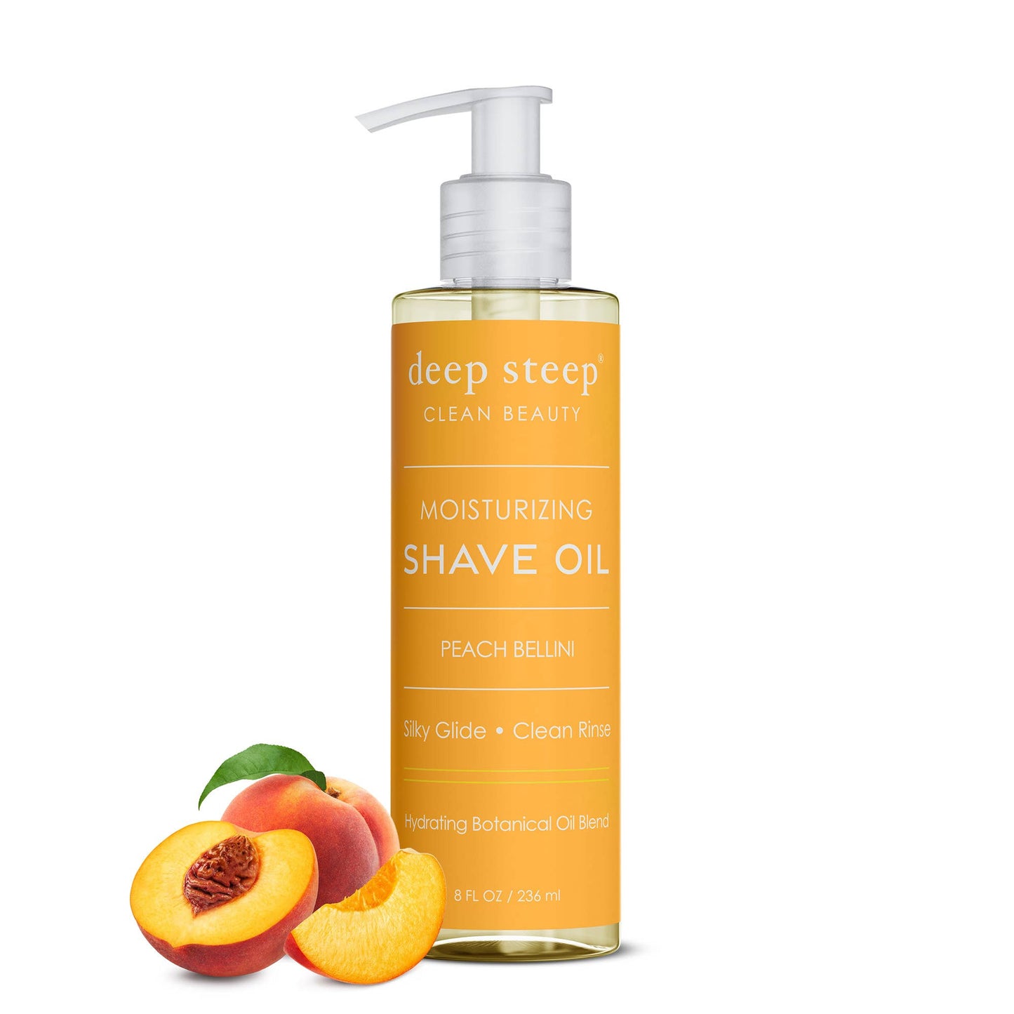 Peach Bellini Moisturizing Shave Oil 8 oz