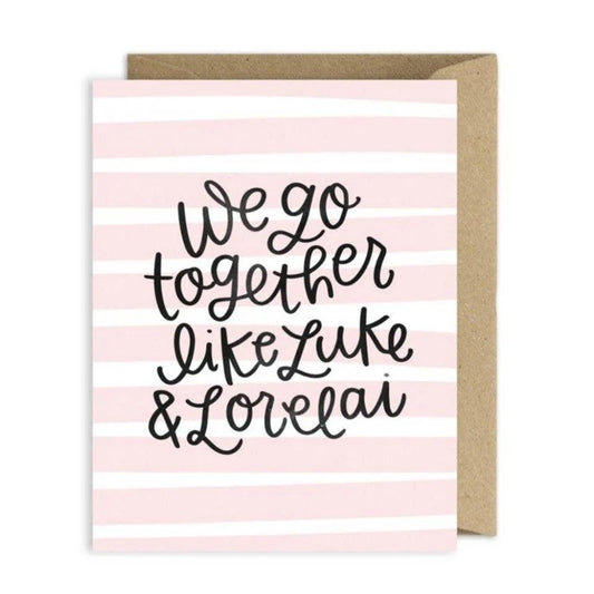Luke and Lorelai Card