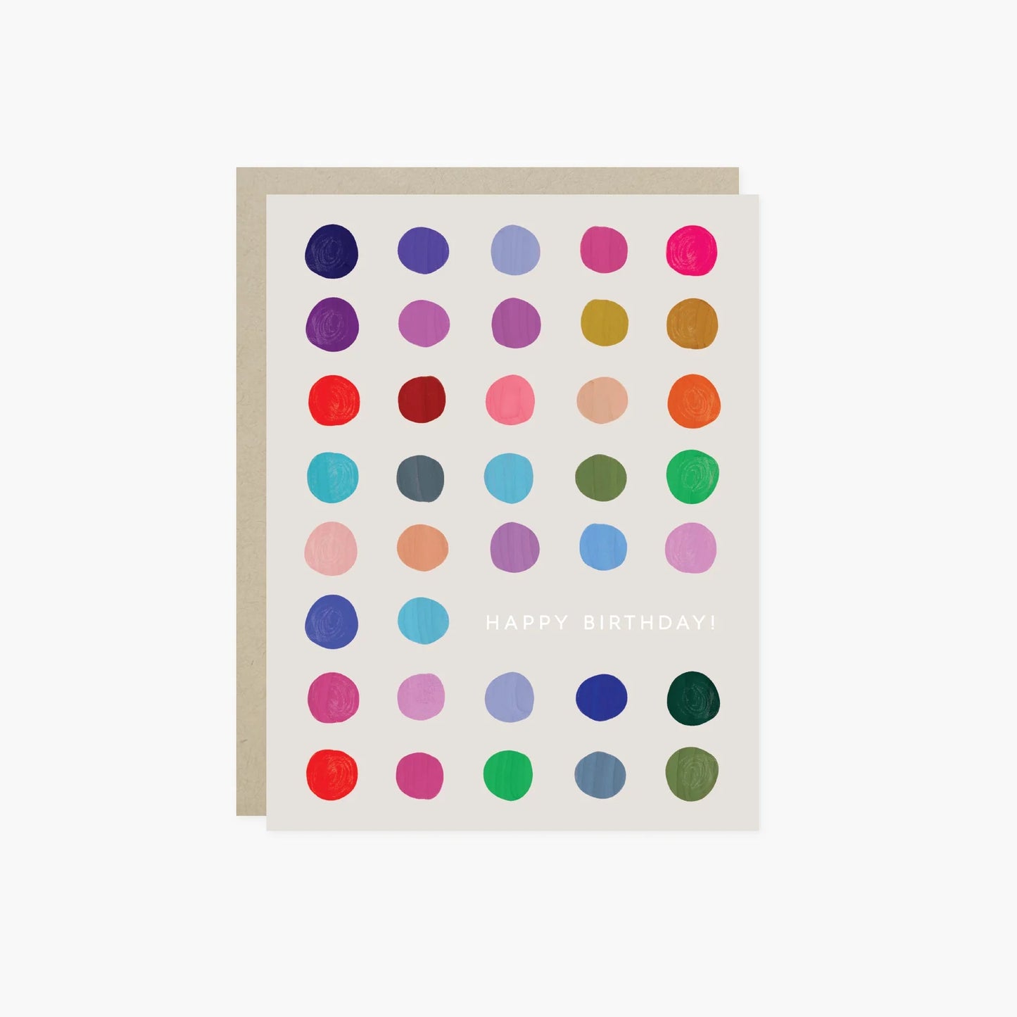Happy Birthday Dots Card