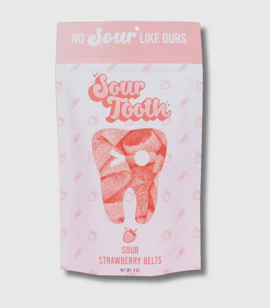 Sour Strawberry Belts