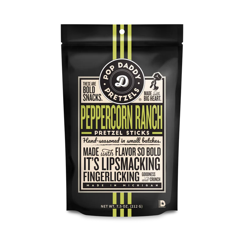 Peppercorn Ranch Pretzel Sticks