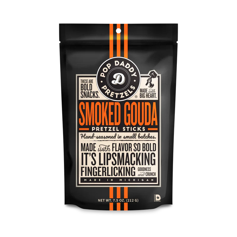 Smoked Gouda Pretzel Sticks
