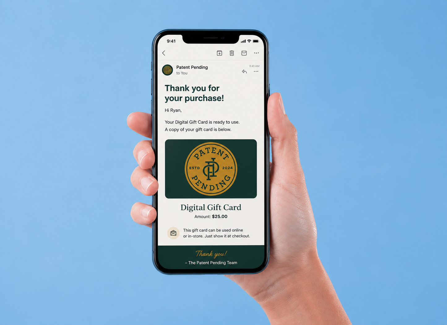 Digital Gift Card