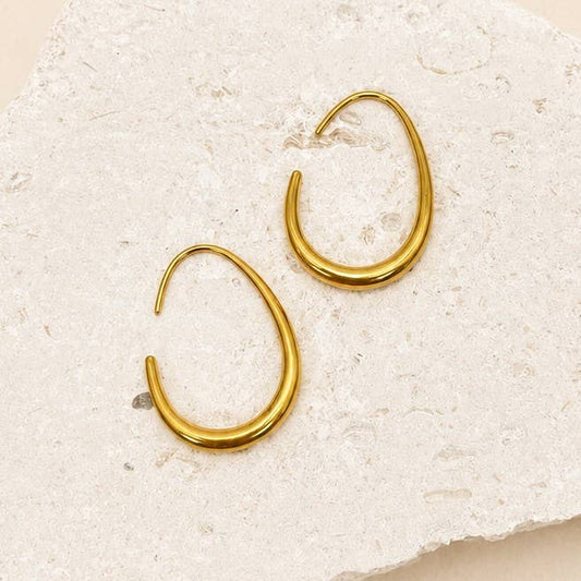 Gold Waterproof Earrings
