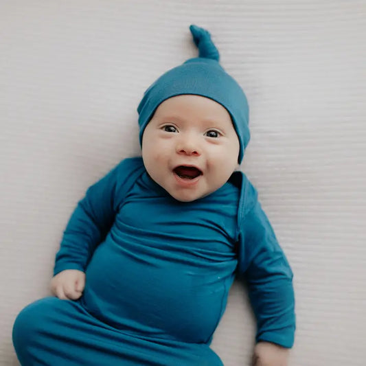 Blue Bird Gown and Hat
