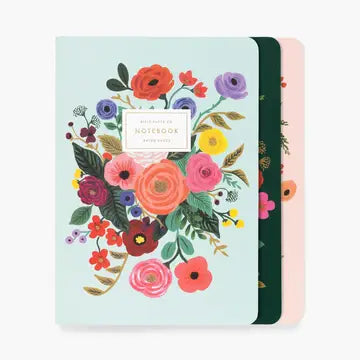 Garden Party Set of 3 Notebooks