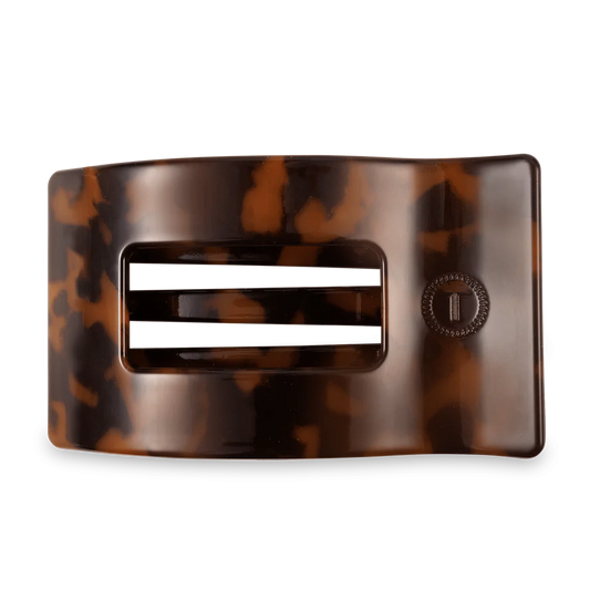 Tortoise Flat Square Clip (L)