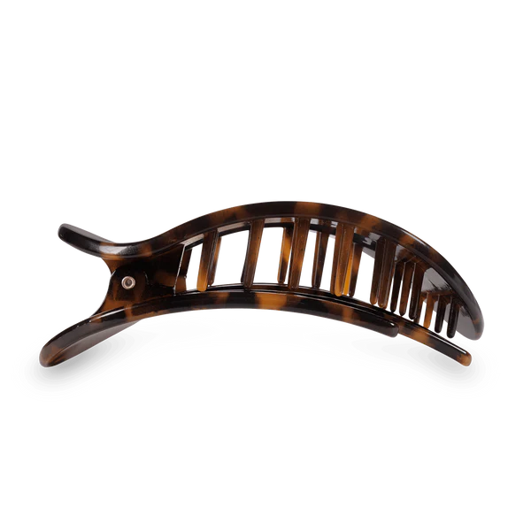 Tortoise Flat Round Clip (S)