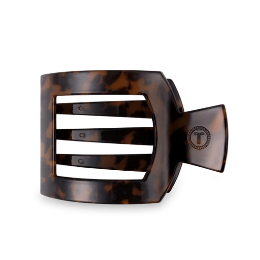 Tortoise Flat Square Clip (L)