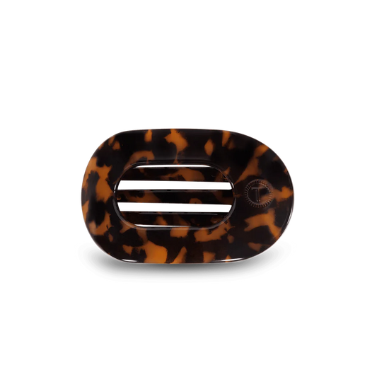 Tortoise Flat Hair Clip (S)