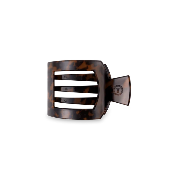 Tortoise Flat Square Clip (S)