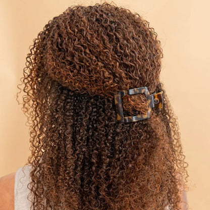 Tortoise Flat Square Clip (L)